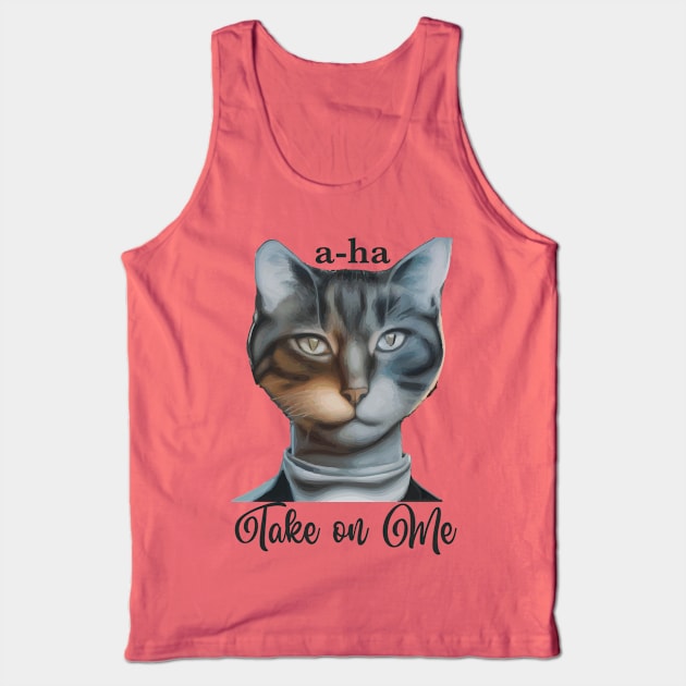 a-ha "Take on Me" Tank Top by kokonft